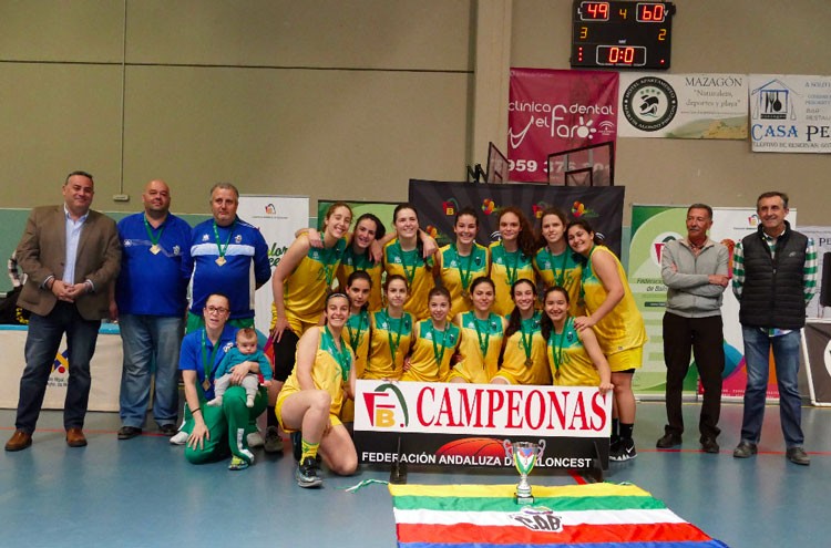 La Gaviota CAB Linares, campeón de Andalucía de baloncesto femenino cadete