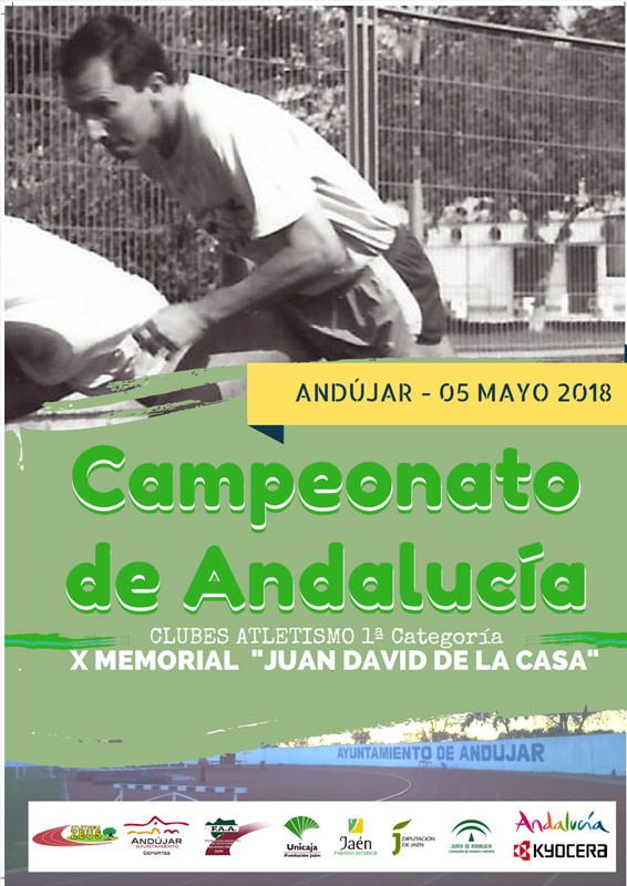 El Unicaja Atletismo, listo para afrontar el Campeonato de Andalucía de Clubes en Andújar