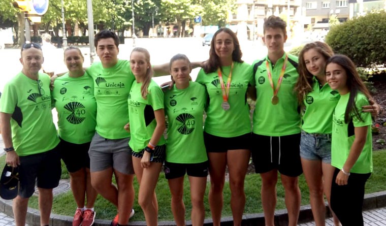 Tres platas y un bronce para el Unicaja Atletismo en el LXVI Campeonato de España sub’18