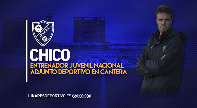 Chico se convierte en el entrenador del equipo Juvenil del Linares Deportivo