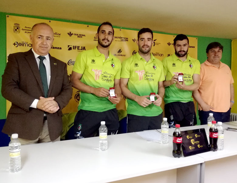 Dídac, Boyis y Chino, en su despedida: «ser jugador de Jaén es algo especial»