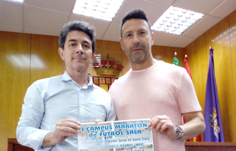 Jaén acogerá la próxima semana el I Campus Maratón Fútbol Sala a beneficio del comedor social de Santa Clara