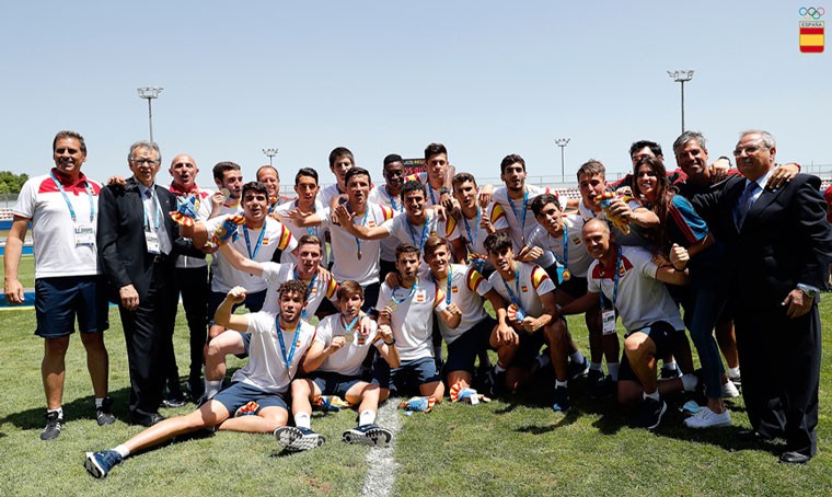 Nacho Díaz, oro en los Juegos Mediterráneos con la Selección Española