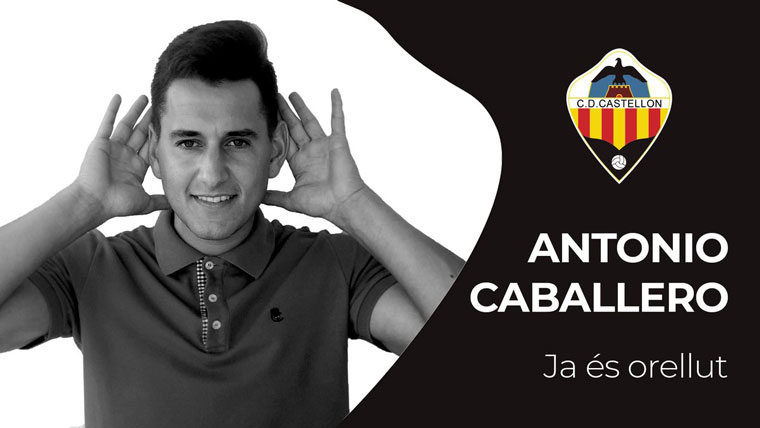 Antonio Caballero firma por el CD Castellón