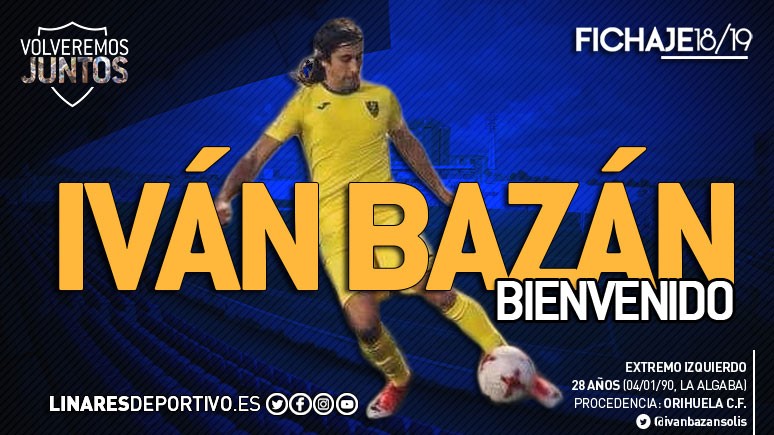 El Linares Deportivo incorpora en ataque a Iván Bazán