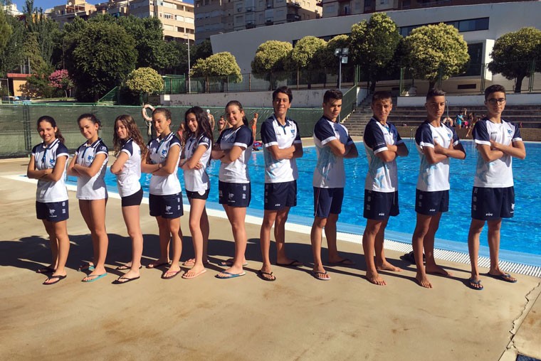 Los nadadores jiennenses dieron la cara en el Campeonato de Andalucía Infantil de verano