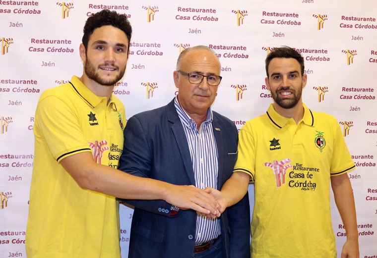 Míchel e Íker López, presentados como nuevos jugadores del Jaén FS