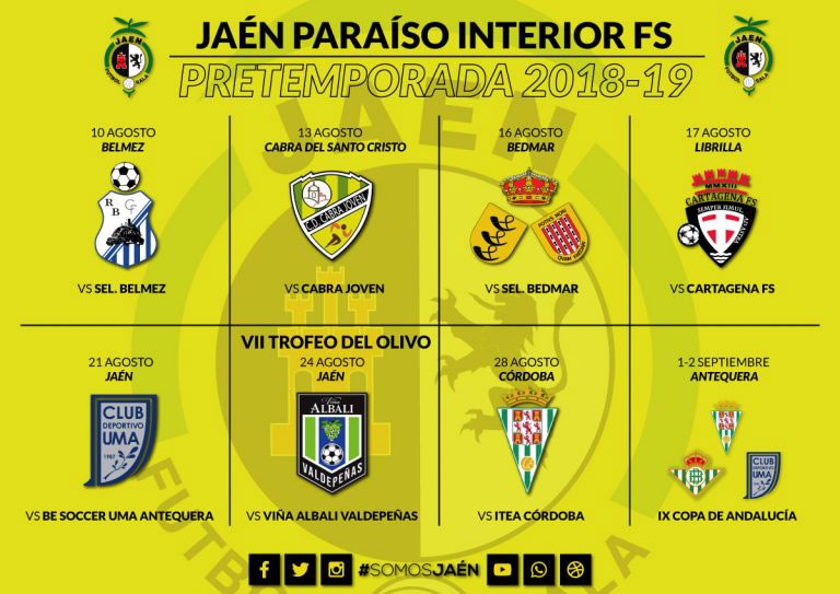 El Jaén FS proyecta un apretado calendario de amistosos
