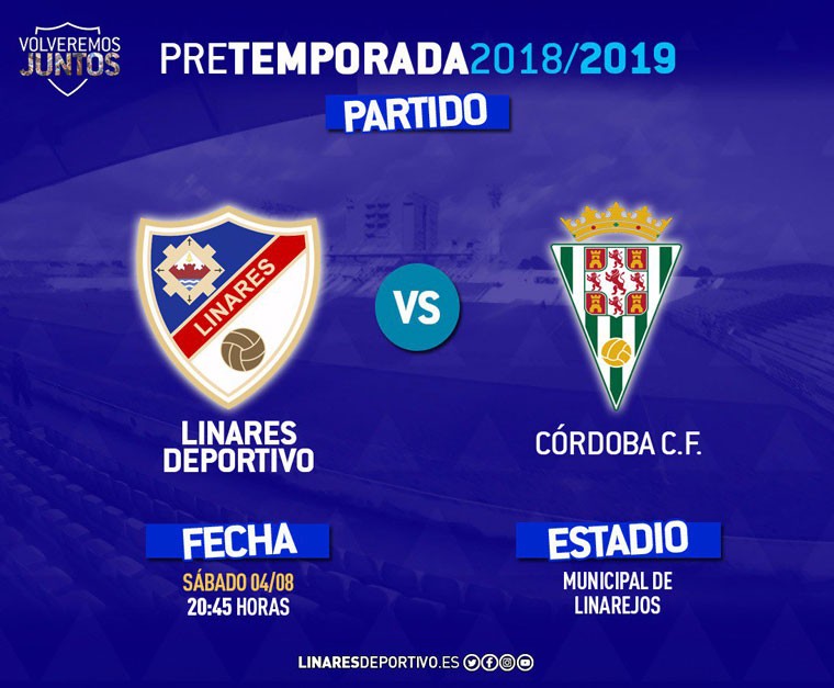 El Córdoba CF de Segunda División visitará Linarejos en pretemporada