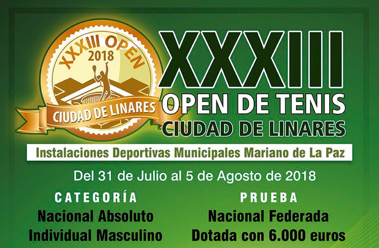 Linares volverá a celebrar su tradicional Open de Tenis