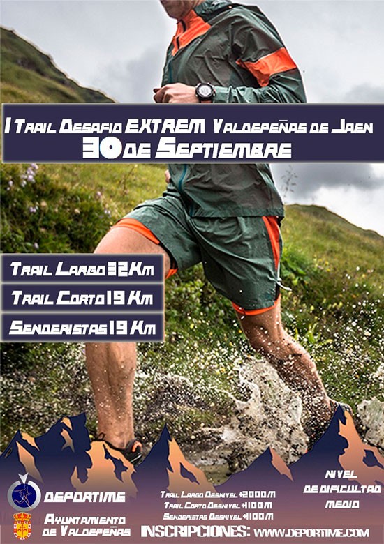 Valdepeñas de Jaén se prepara para acoger su I Trail Desafío Extrem
