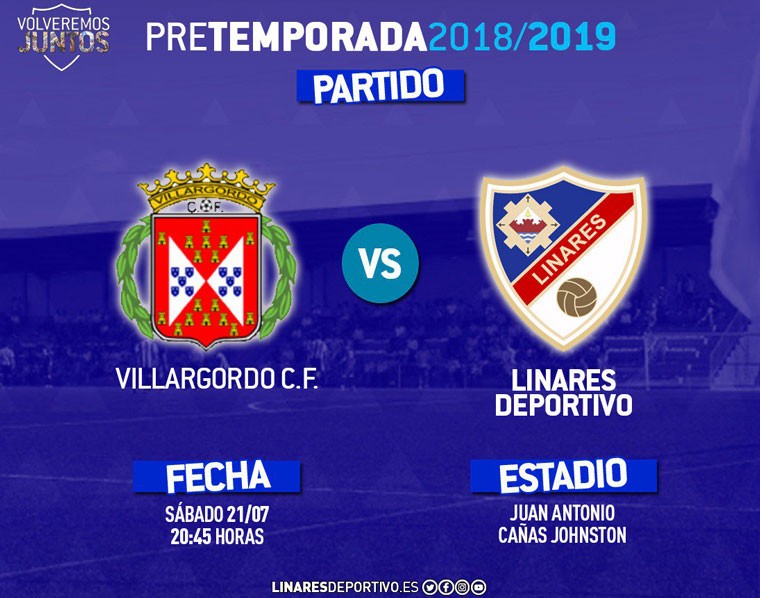 El Linares Deportivo anuncia amistosos en Villargordo y Úbeda