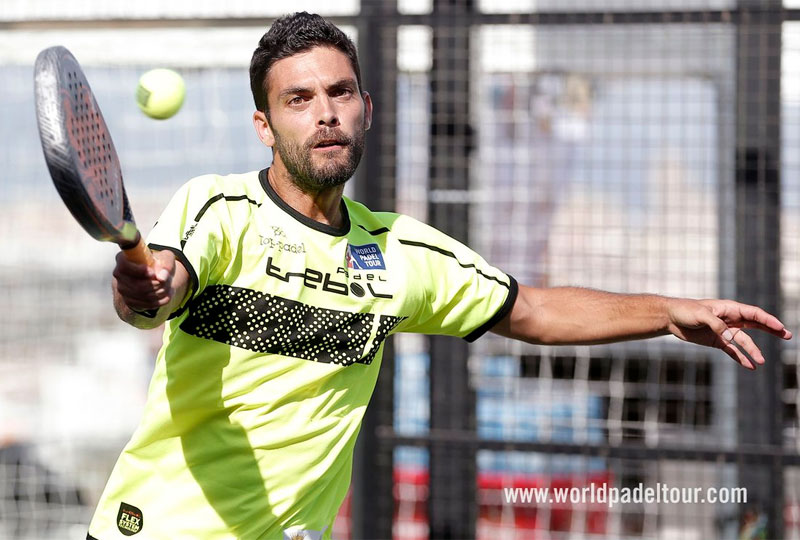 Antonio Luque, clasificado para la previa del Mijas Open de World Padel Tour