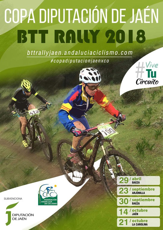 El ‘VI Rally BTT Ciudad de Baeza, Cerro del Alcázar’ se celebrará el 28 de octubre