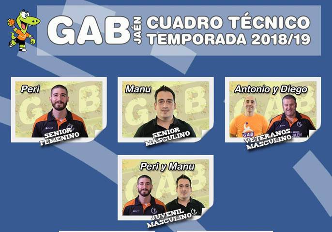 El GAB Jaén confecciona su cuadro técnico de la temporada 2018-19