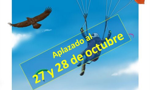El Campeonato de Andalucía de Parapente-Precisión se aplaza al 27 y 28 de octubre