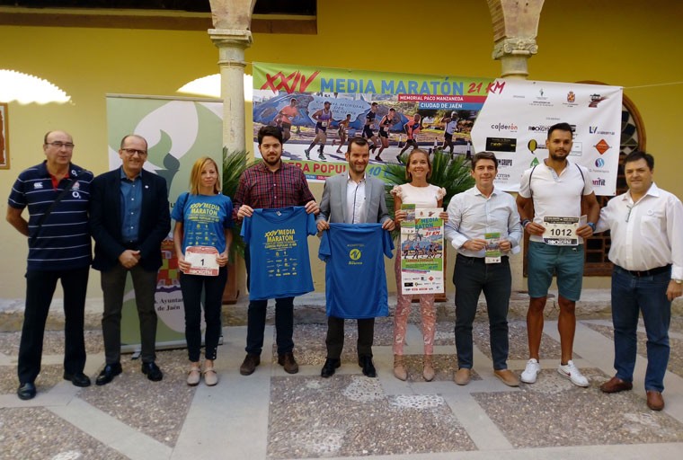 La XXIV Media Maratón ‘Memorial Paco Manzaneda’ Ciudad de Jaén reunirá a un millar de participantes
