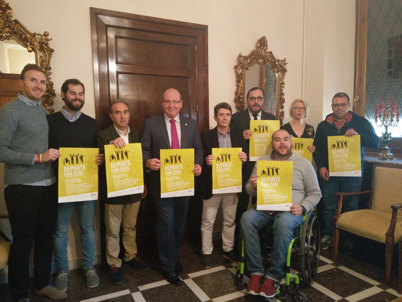 Jaén acoge este sábado las I jornadas de deporte inclusivo ‘Deporte para Todos’