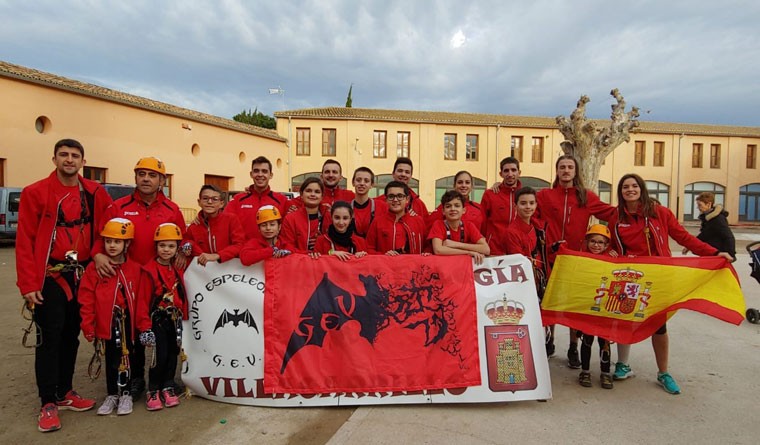 El Grupo de Espeleología de Villacarrillo revalida el Campeonato de España de Técnicas de Progresión Vertical