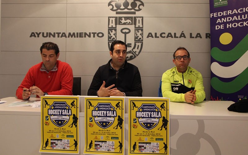 El Campeonato de Andalucía de hockey sala cadete se da cita en Alcalá la Real
