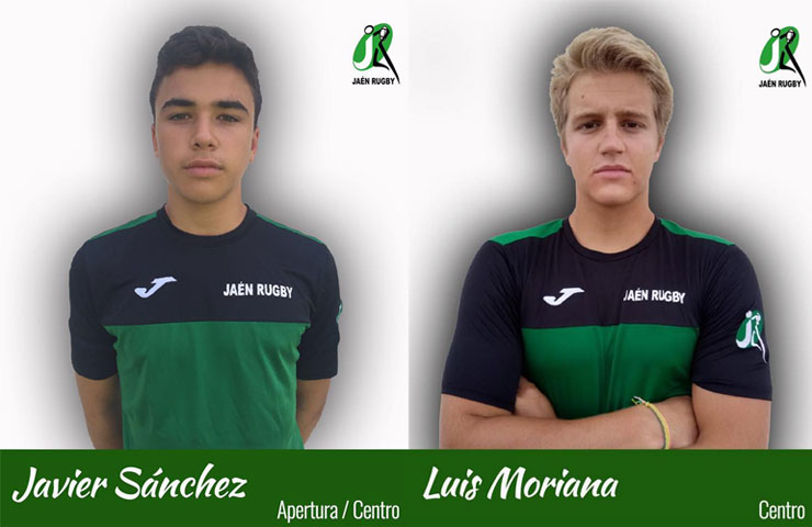 Los jiennenses Javier Sánchez y Luis Moriana, convocados por Andaluza de rugby