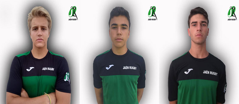 Eduardo Sánchez, Luis Moriana y Javier Sánchez repiten convocatoria con la selección andaluza de rugby