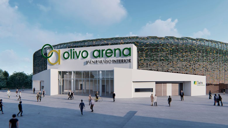 La mesa de contratación de Diputación propone como adjudicataria del Olivo Arena a la UTE Acciona, Solar Jiennense y Calderón