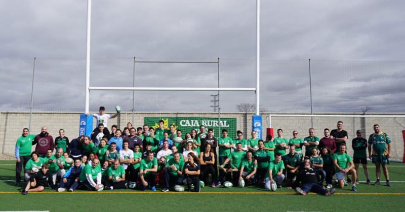 Residencia Entrepinares y Jaén Rugby promueven una jornada de rugby inclusivo