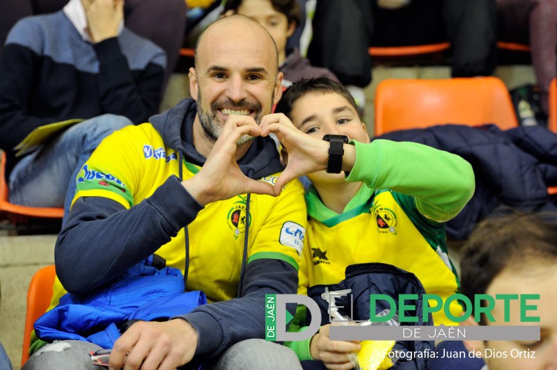 La afición en La Salobreja (Jaén FS – Santa Coloma)