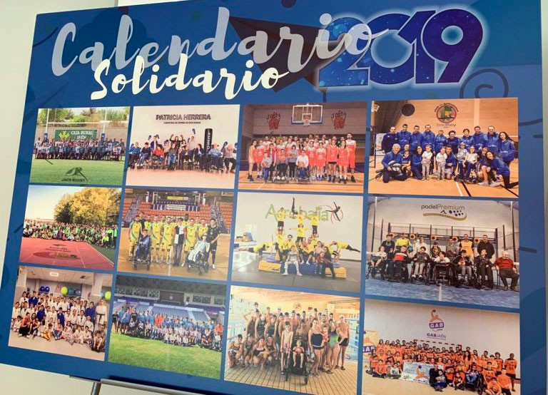 Aspace presenta su calendario 2019 con un acento muy deportivo