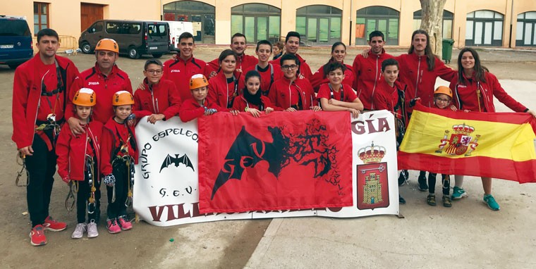 Arranca la actividad deportiva para el Grupo de Espeleología de Villacarrillo