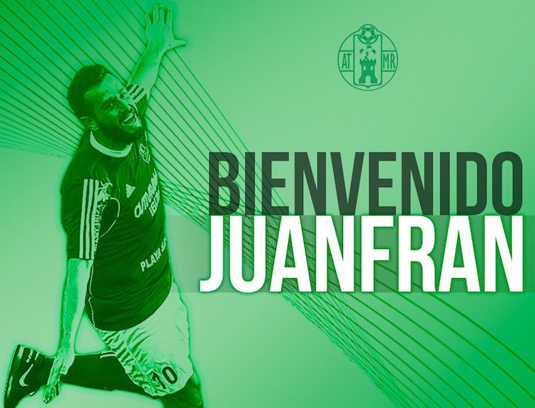 Juanfran, nuevo delantero del Atlético Mancha Real