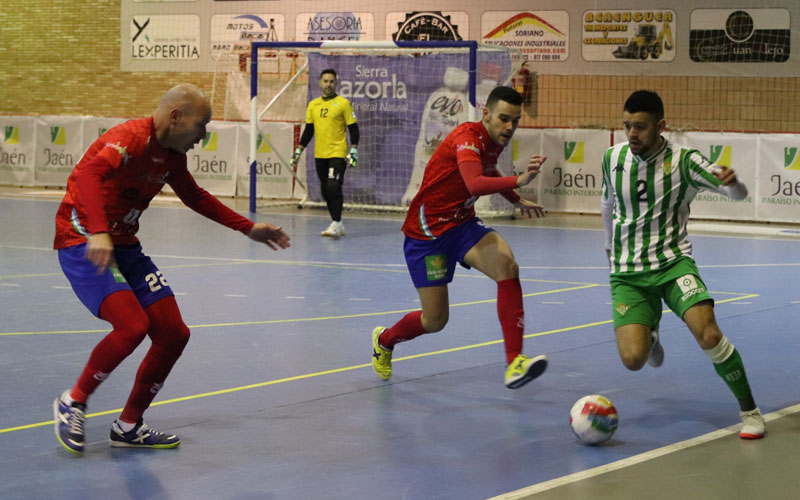 Botín insuficiente del Mengíbar FS en el empate ante el Real Betis Futsal