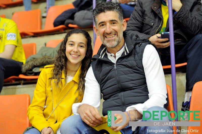 La afición en La Salobreja (Jaén FS-Segovia Futsal)