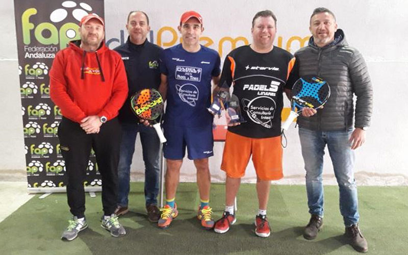 Padel Premium acogió el Campeonato Provincial de Menores y Veteranos de padel