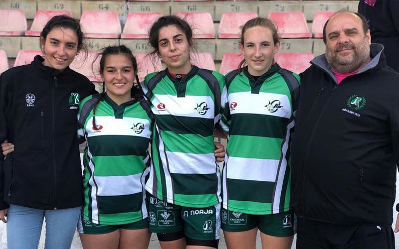 Tres jugadoras del Jaén Rugby, convocadas con la selección andaluza sub-18