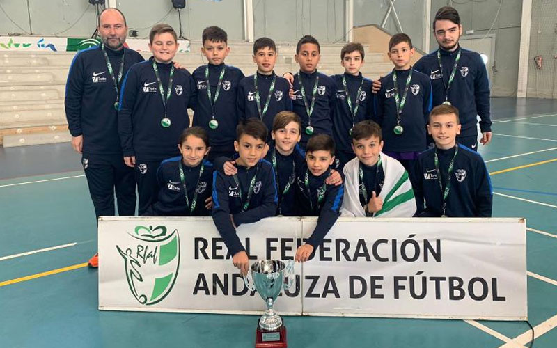 Tercer puesto para Jaén en el Andaluz Alevín de Fútbol Sala