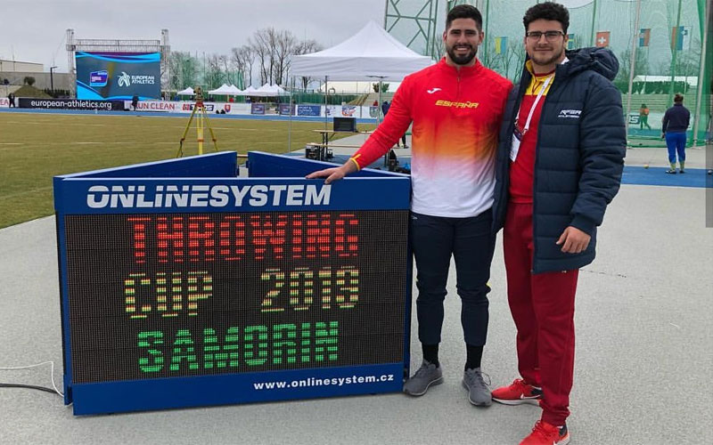 Alberto González, séptimo con la selección absoluta en la Copa de Europa