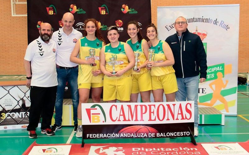 Las chicas del CAB Linares, campeonas de Andalucía 3×3 U18