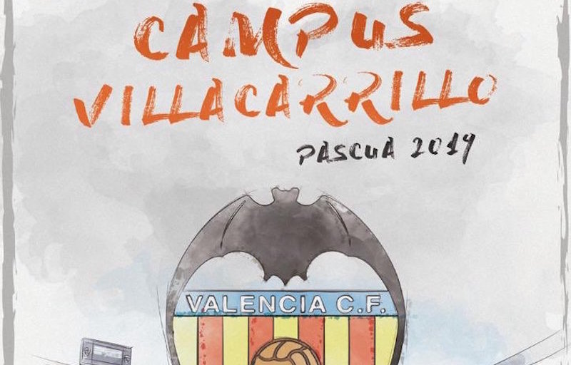 El Valencia CF organiza el “Campus Villacarrillo Pascua 2019” Cartel del “Campus Villacarrillo Pascua 2019”
