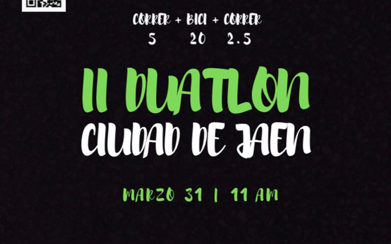 Abierto el plazo de inscripción para el II Duatlón Ciudad de Jaén