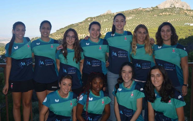 Hujase Jaén, subcampeón de su grupo en Primera División Femenina de tenis de mesa