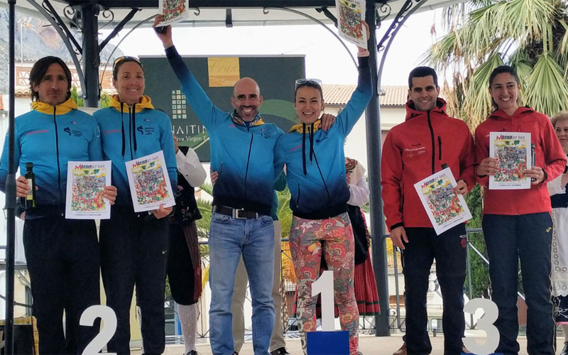 ‘Marchu’ y Silvia Lara, campeones provinciales de kilómetro vertical