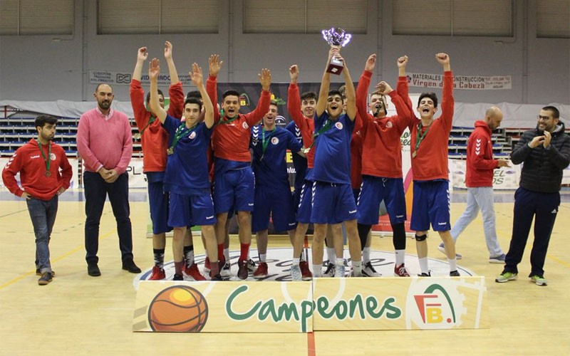 CB Andújar, campeón provincial de baloncesto cadete masculino
