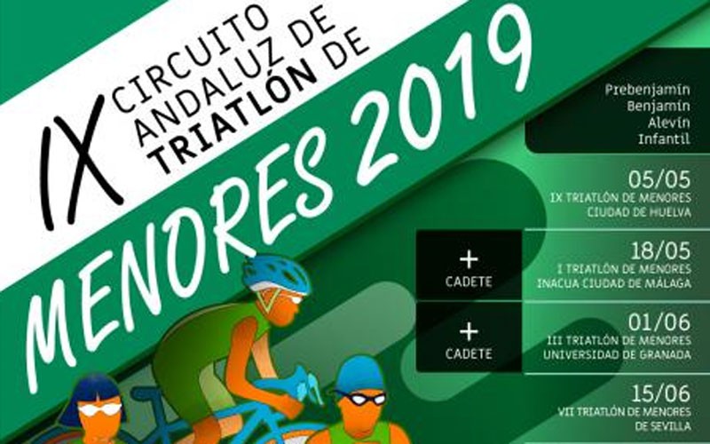 El Circuito Andaluz de Triatlón de Menores tendrá una prueba en Vilches