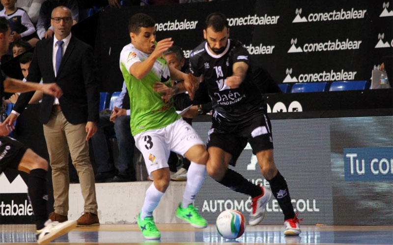 El Jaén FS se derrumba en Son Moix y cae goleado ante Palma Futsal