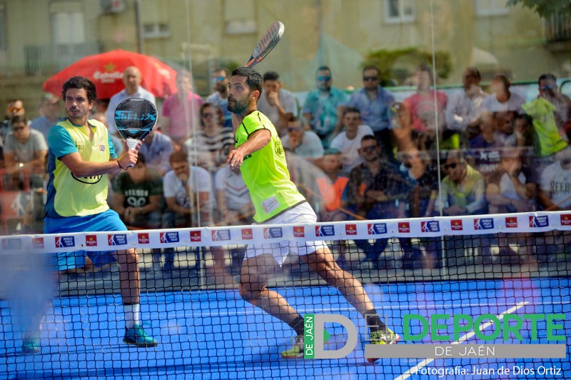 Antonio Luque, a un paso del cuadro final del Buenos Aires Padel Master