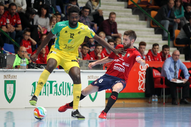 El Jaén FS supera al Osasuna y se mete en semifinal por el título de liga