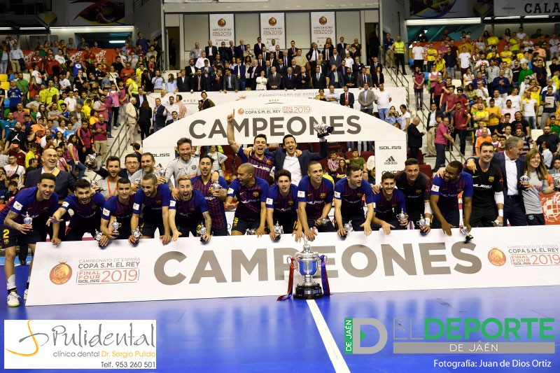 El Barça, campeón de la Copa del Rey tras remontar a un gran Jaén