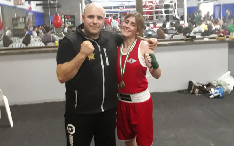 Marta López se corona como Campeona de Andalucía de boxeo en categoría élite